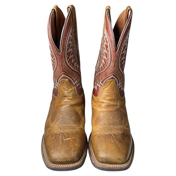 Dan Post Men’s Dugan Brown Western Cowboy Boots Size US 10 D - Picture 7 of 11